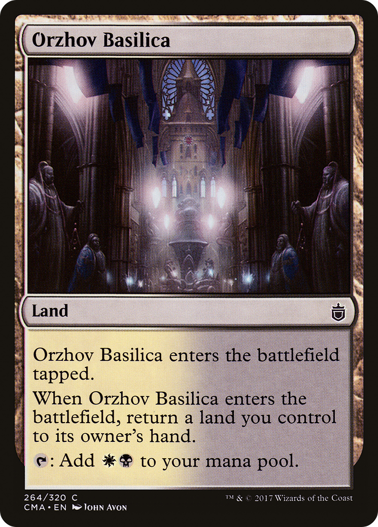 Orzhov Basilica (CMA-264) [Commander Anthology] MTG Single Wizards of the Coast