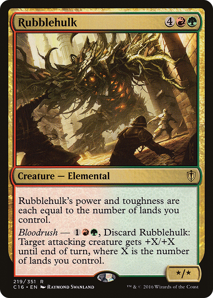 Rubblehulk (C16-219) [Commander 2016] MTG Single Wizards of the Coast