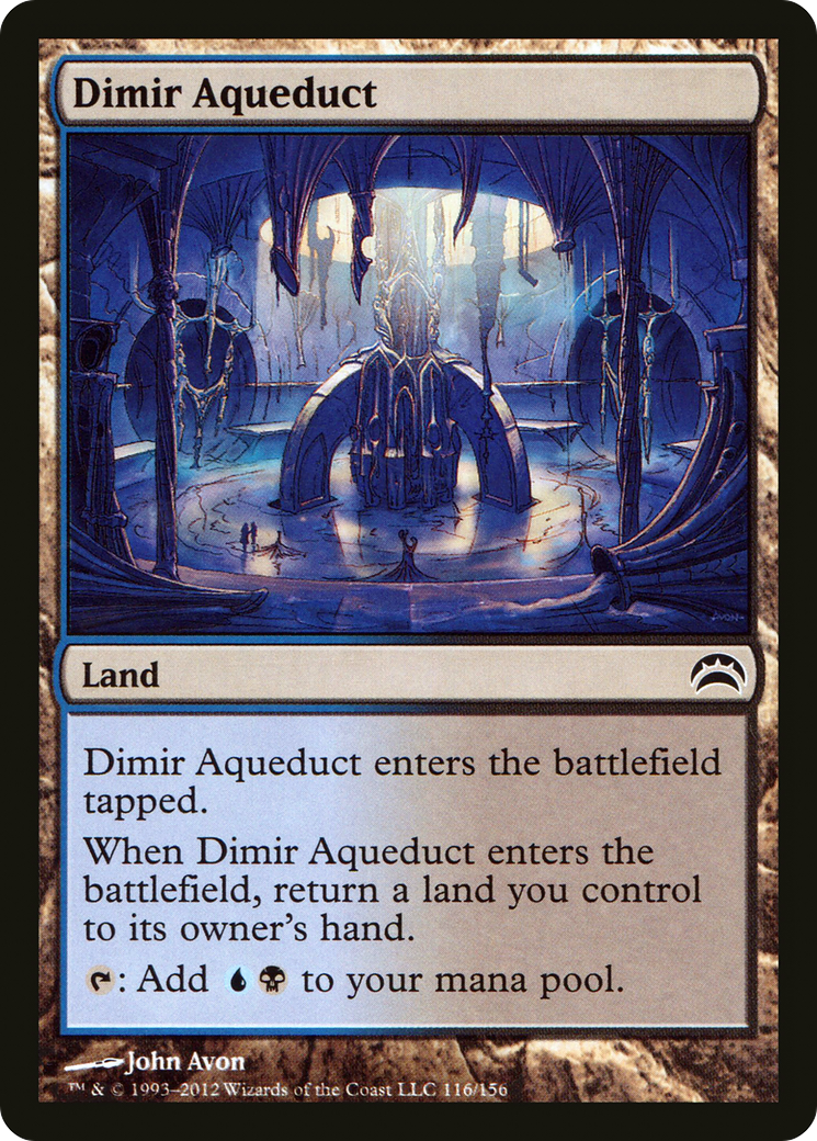 Dimir Aqueduct (PC2-116) [Misc] Planechase 2012 Foil MTG Single Wizards of the Coast