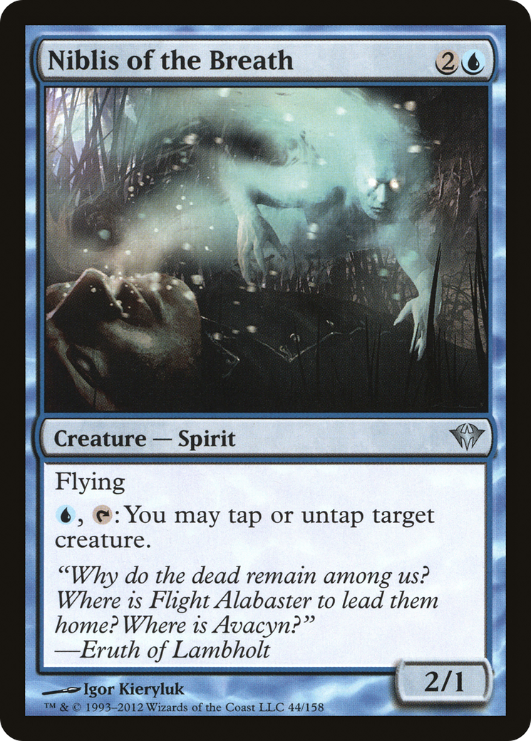 Niblis of the Breath (DKA-044) [Dark Ascension] MTG Single Wizards of the Coast