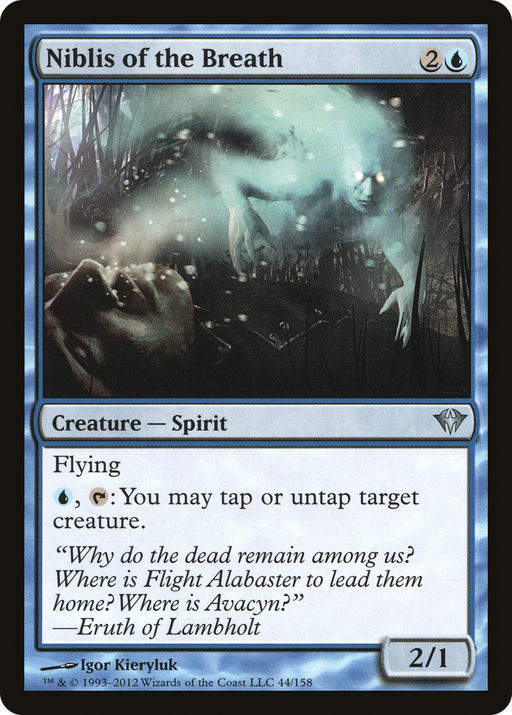 Niblis of the Breath (DKA-044) [Dark Ascension] MTG Single Wizards of the Coast