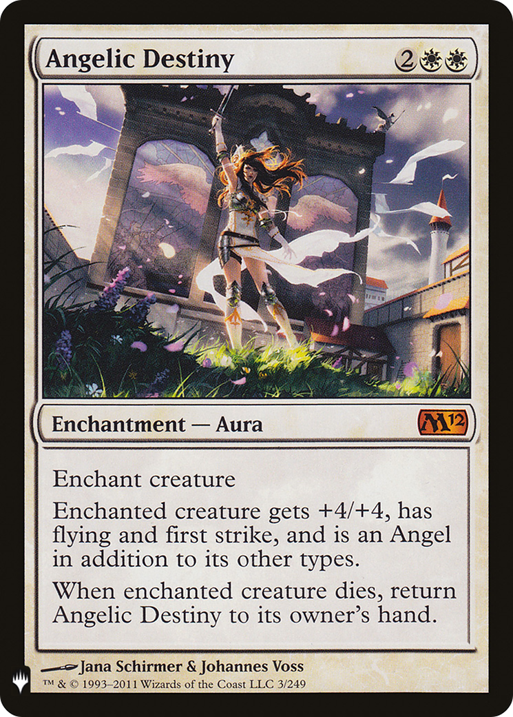 Angelic Destiny (LIST-003) [Mystery Booster] The List MTG Single Wizards of the Coast