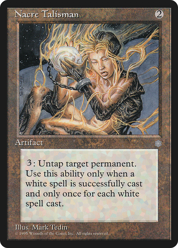 Nacre Talisman (ICE-329) [Ice Age] MTG Single Wizards of the Coast
