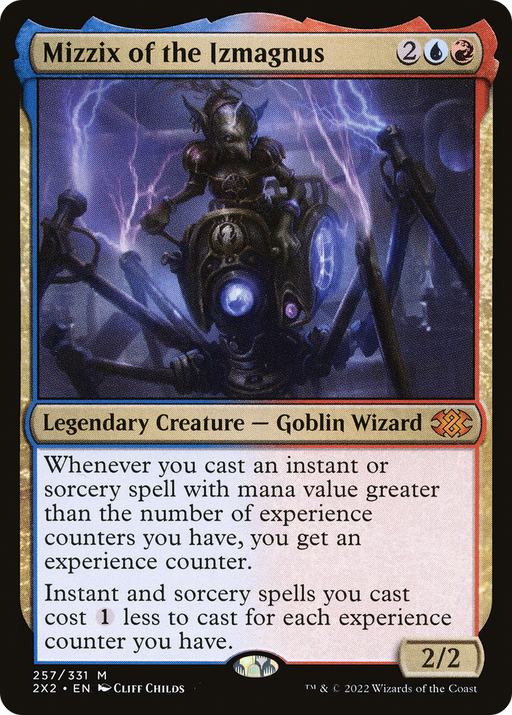 Mizzix of the Izmagnus (2X2-257) [Double Masters 2022] MTG Single Wizards of the Coast