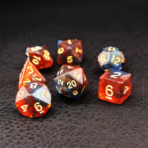 Taps Games: Starry Sky 7-Die Set Dice & Gaming Accessories Taps Imports