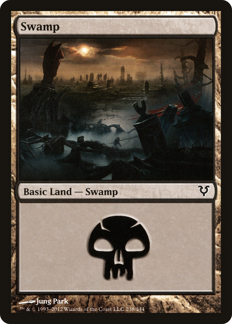 Swamp (AVR-238) [Avacyn Restored] MTG Single Wizards of the Coast