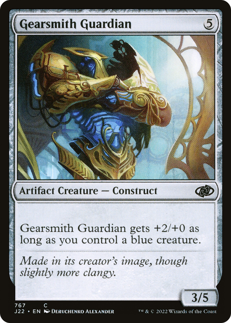 Gearsmith Guardian (J22-767) [Jumpstart 2022] MTG Single Wizards of the Coast