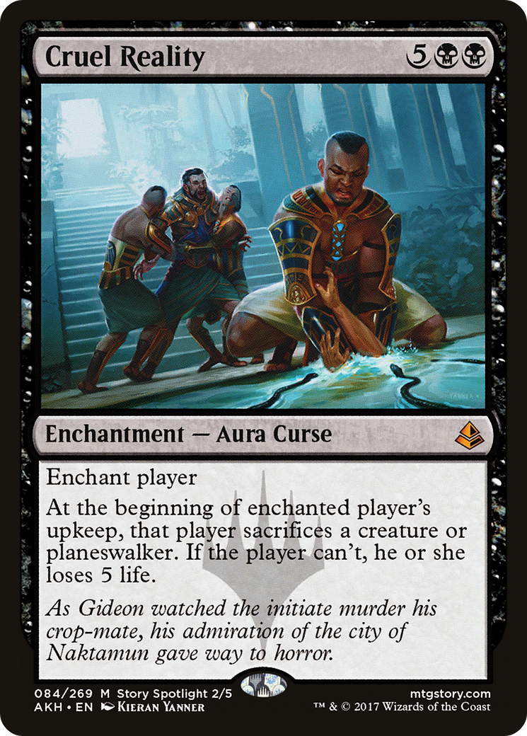 Cruel Reality (AKH-084) [Amonkhet] MTG Single Wizards of the Coast