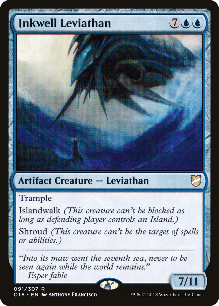 Inkwell Leviathan [Commander 2018] MTG Single Magic: The Gathering