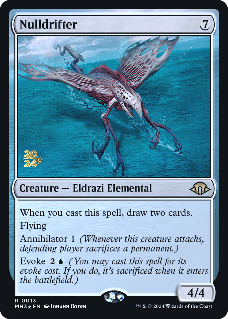 Nulldrifter (PRE-013) [Modern Horizons 3 Promos] Foil MTG Single Wizards of the Coast