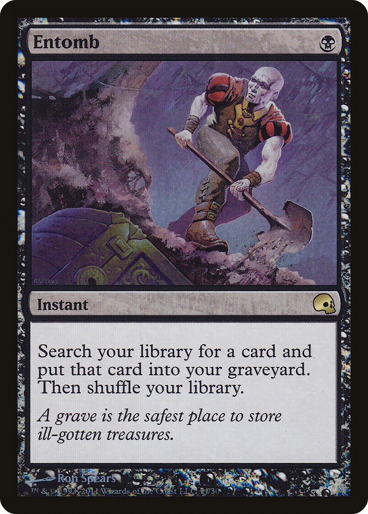 Entomb (GRV-014) [Misc] Premium Deck Series: Graveborn Foil MTG Single Wizards of the Coast
