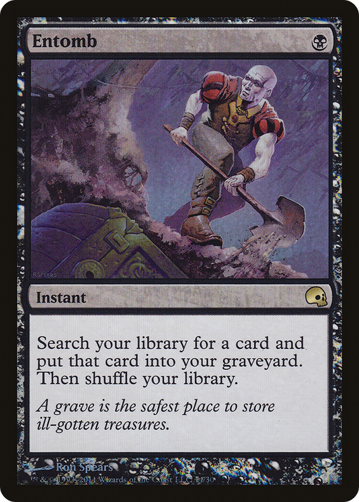 Entomb (GRV-014) [Misc] Premium Deck Series: Graveborn Foil MTG Single Wizards of the Coast