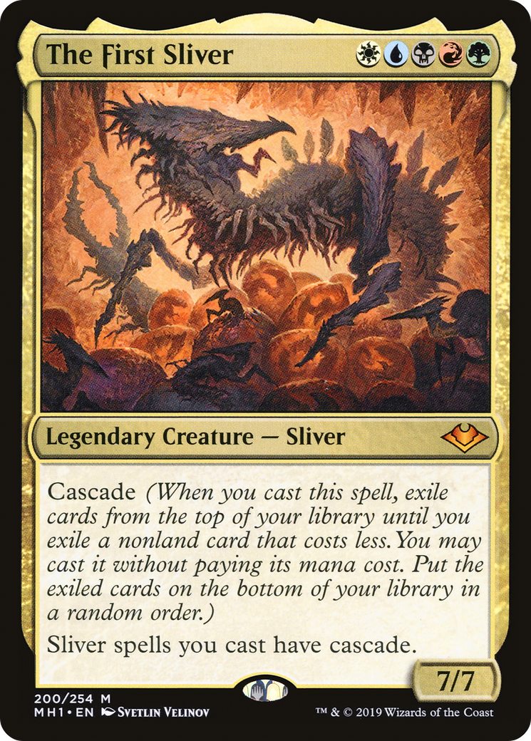 The First Sliver (MH1-200) [Modern Horizons] MTG Single Wizards of the Coast