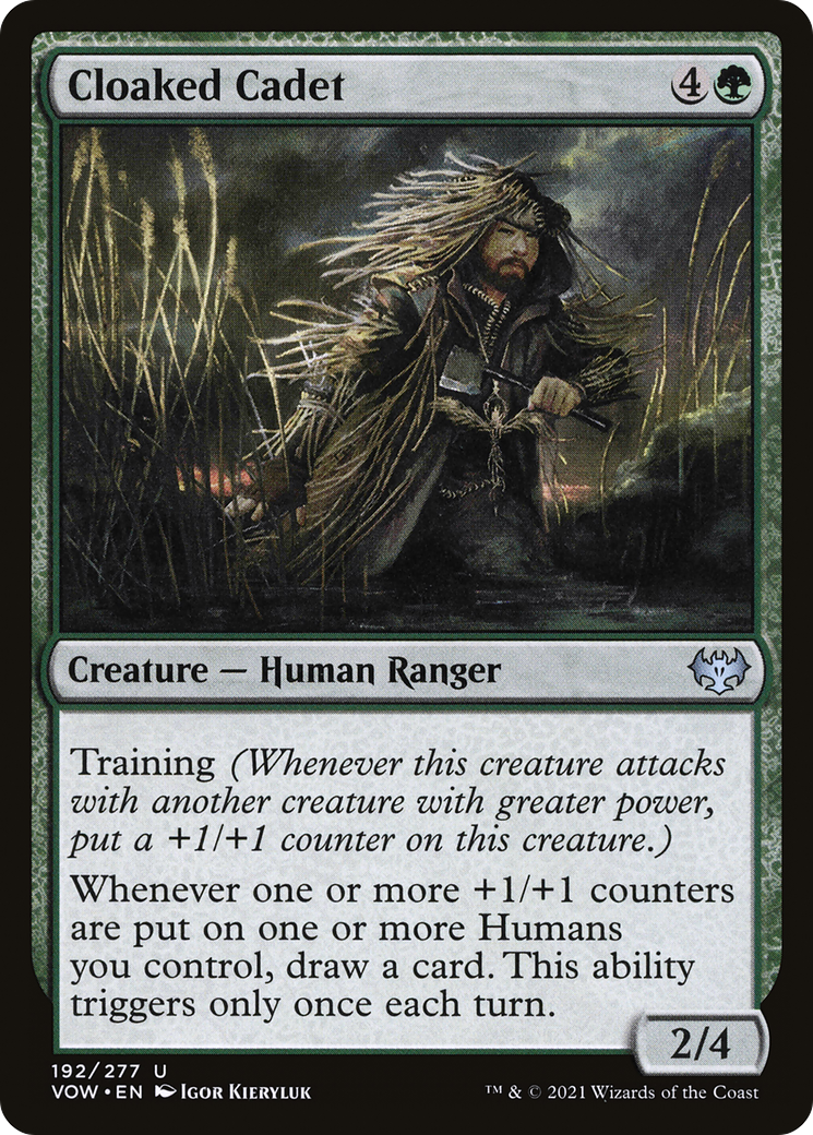 Cloaked Cadet (VOW-192) [Innistrad: Crimson Vow] MTG Single Wizards of the Coast