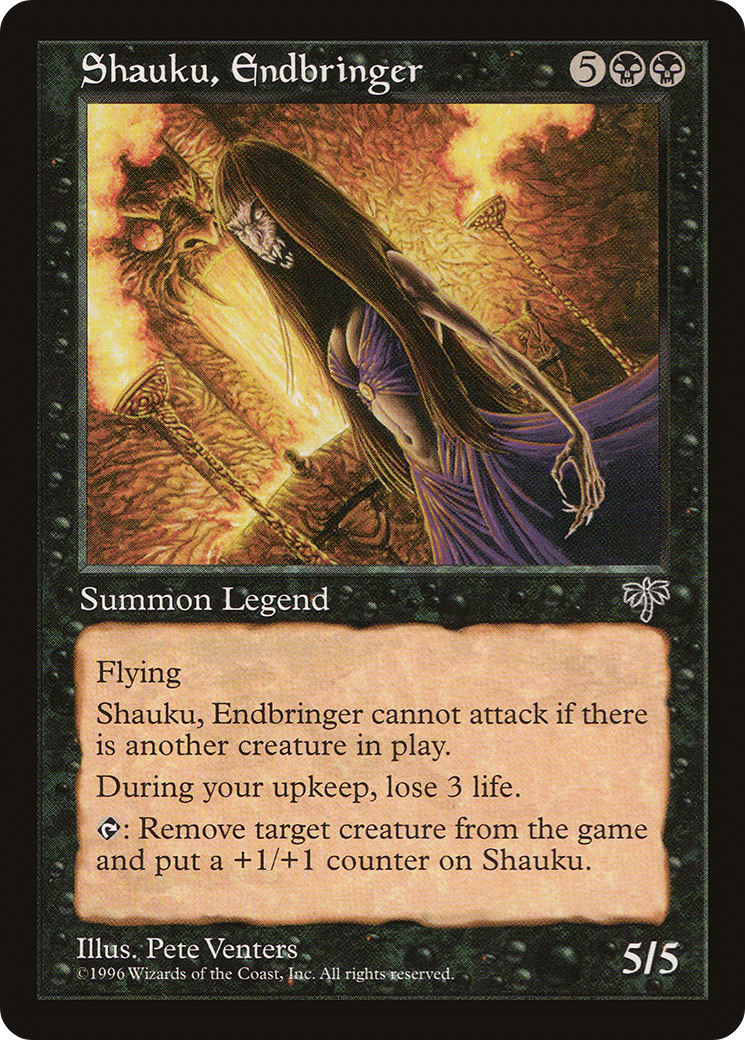 Shauku, Endbringer (MIR-142) [Mirage] MTG Single Wizards of the Coast