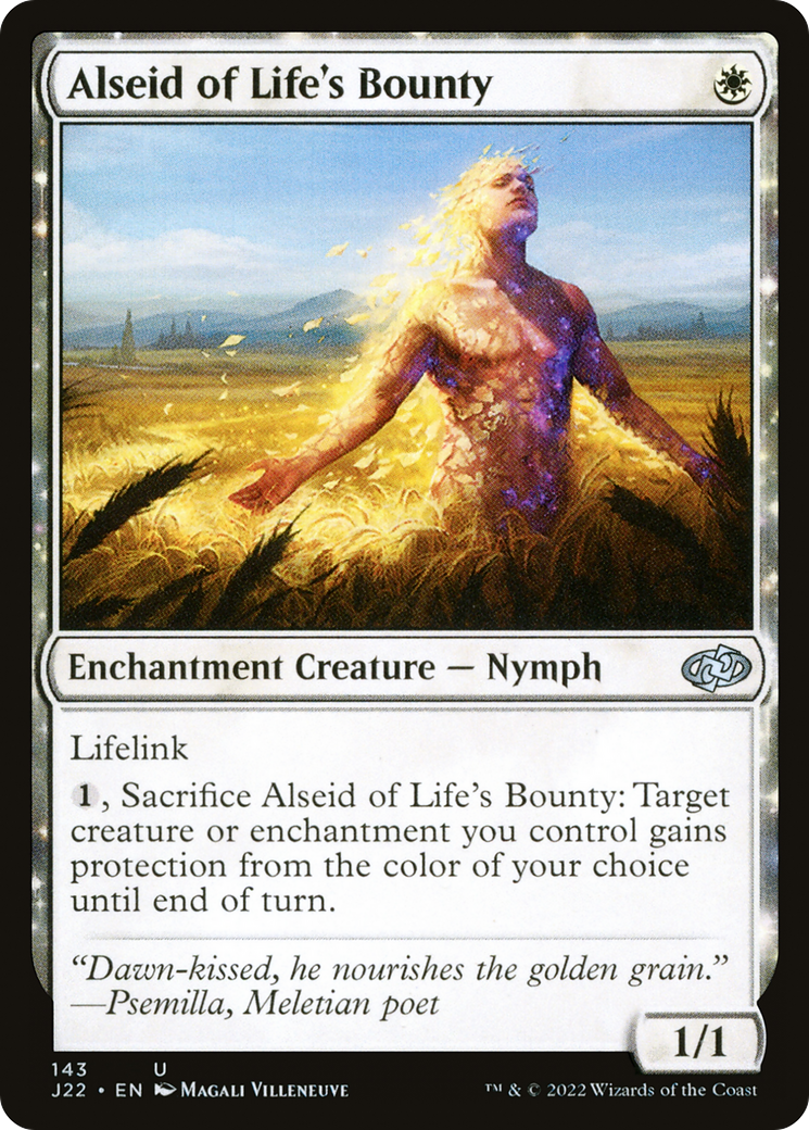 Alseid of Life's Bounty (J22-143) [Jumpstart 2022] MTG Single Wizards of the Coast