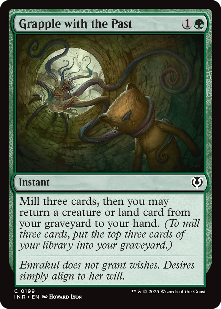 Grapple with the Past (INR-199) [Innistrad Remastered] MTG Single Wizards of the Coast