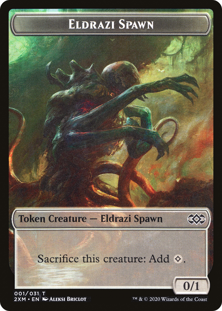 Eldrazi Spawn (T2XM-001) [Tokens] Double Masters Tokens Foil MTG Single Wizards of the Coast