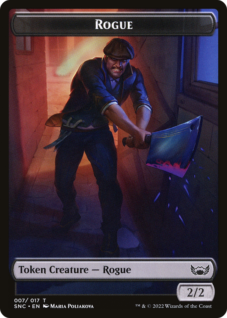 Rogue (TSNC-007) [Tokens] Streets of New Capenna Tokens Foil MTG Single Wizards of the Coast