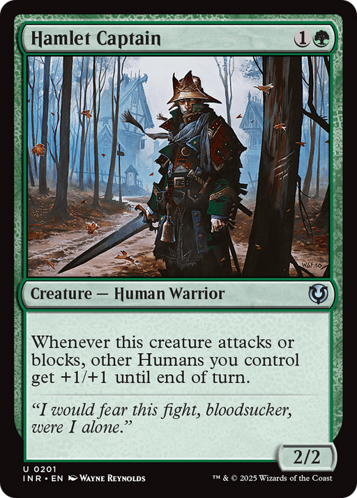 Hamlet Captain (INR-201) [Innistrad Remastered] MTG Single Wizards of the Coast