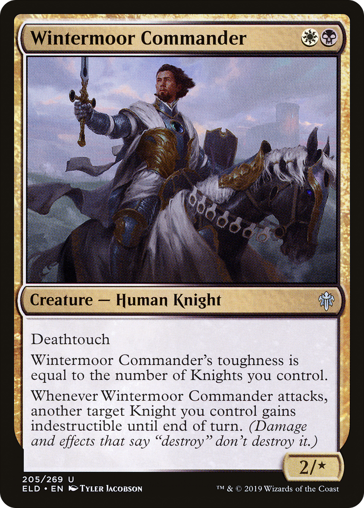 Wintermoor Commander (ELD-205) [Throne of Eldraine] Foil MTG Single Wizards of the Coast