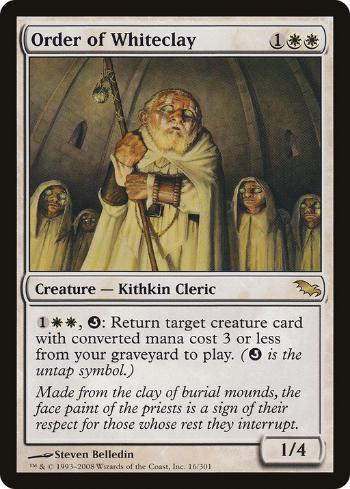 Order of Whiteclay (SHM-016) [Shadowmoor] MTG Single Wizards of the Coast