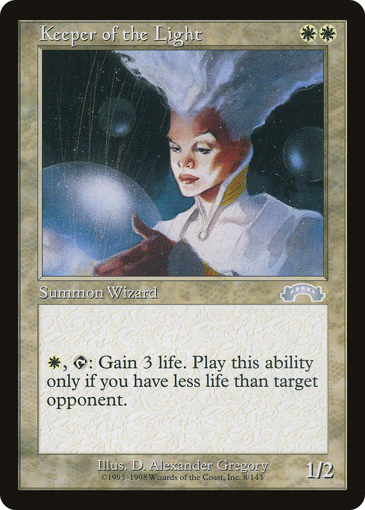 Keeper of the Light (EXO-008) [Exodus] MTG Single Wizards of the Coast