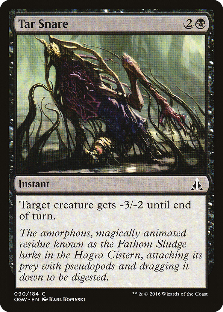 Tar Snare (OGW-090) [Oath of the Gatewatch] Foil MTG Single Wizards of the Coast