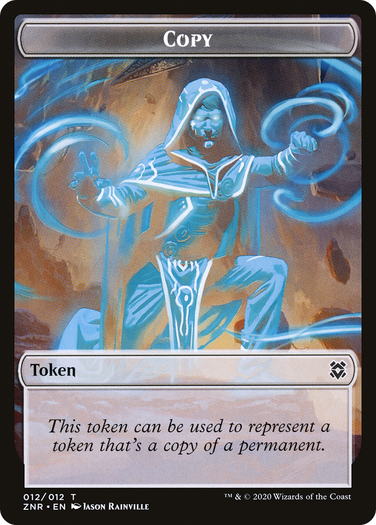 Copy (TZNR-012) [Tokens] Zendikar Rising Tokens Foil MTG Single Wizards of the Coast