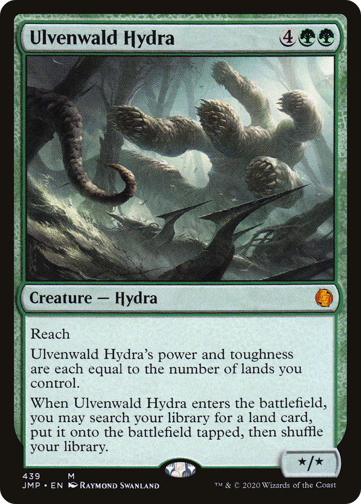 Ulvenwald Hydra (JMP-439) [Jumpstart] MTG Single Wizards of the Coast