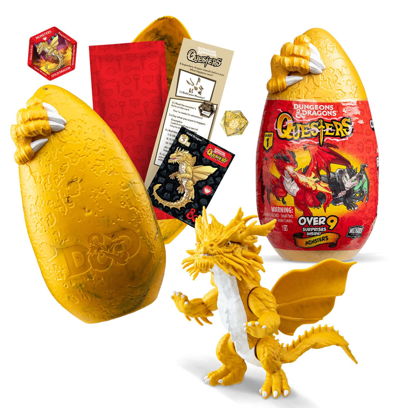 D&D Questers: Quest 1 Monsters - Gold Dragon