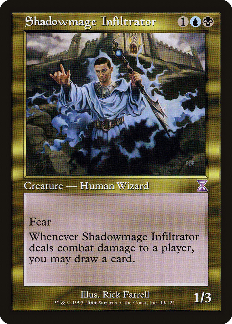 Shadowmage Infiltrator (TSB-099) [Time Spiral Timeshifted] MTG Single Wizards of the Coast