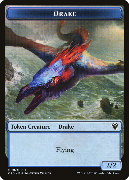 Drake (TC20-008) [Tokens] Commander 2020 Tokens MTG Single Wizards of the Coast