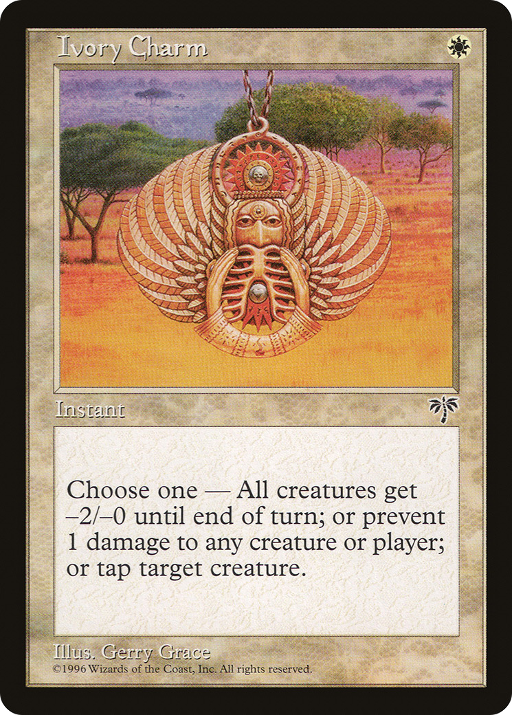 Ivory Charm (MIR-) [Mirage] MTG Single Wizards of the Coast