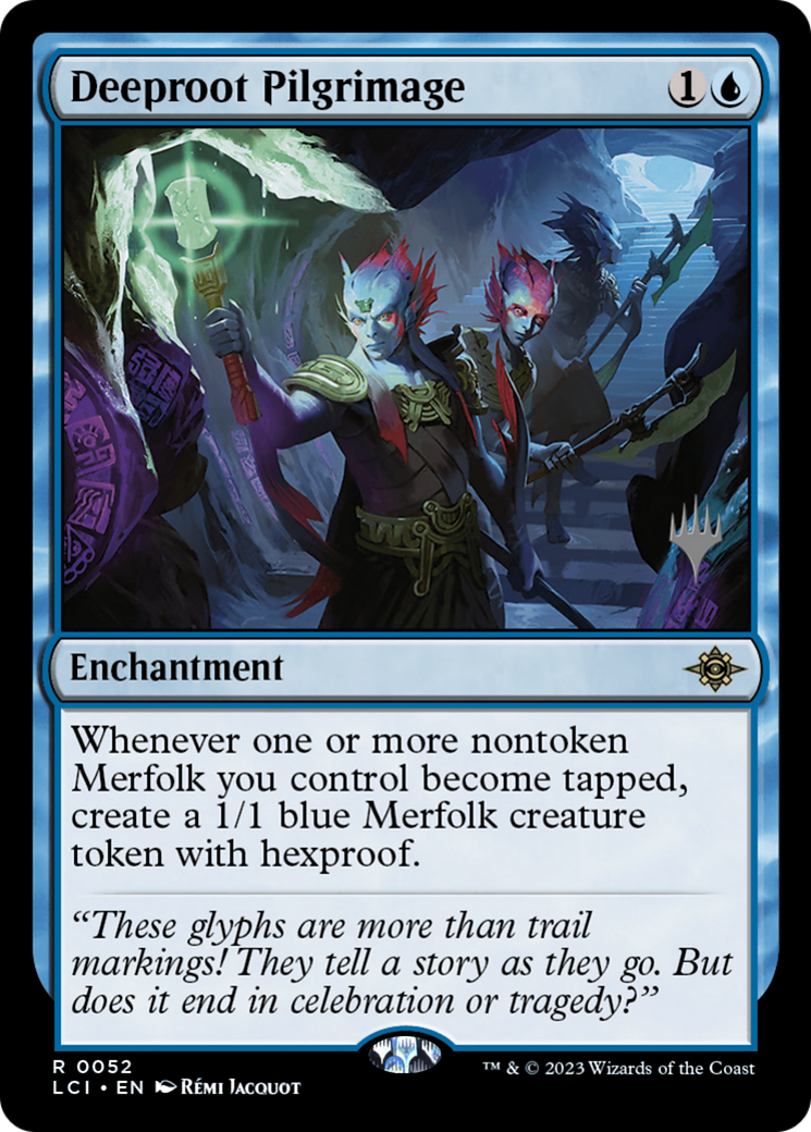 Deeproot Pilgrimage (PPLCI-052) [The Lost Caverns of Ixalan Promos] Foil MTG Single Wizards of the Coast