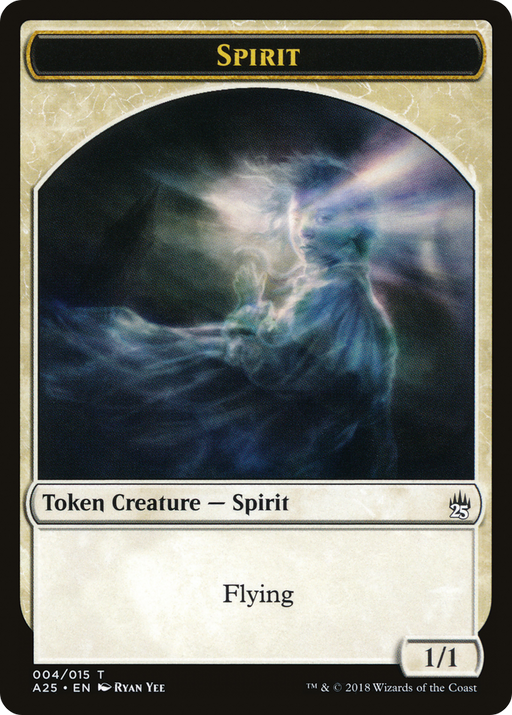 Spirit Token (004) (A25-004) [Tokens] Masters 25 Tokens MTG Single Wizards of the Coast