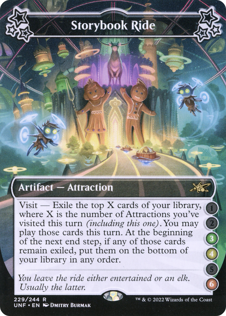 Storybook Ride (3-4-6) (UNF-229) [Unfinity] Foil MTG Single Wizards of the Coast