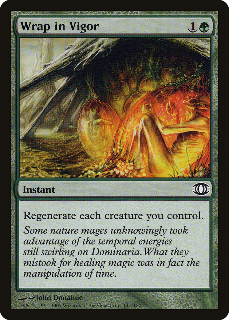 Wrap in Vigor (FUT-141) [Future Sight] Foil MTG Single Wizards of the Coast