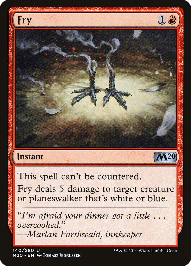 Fry (M20-140) [Core Set 2020] MTG Single Wizards of the Coast