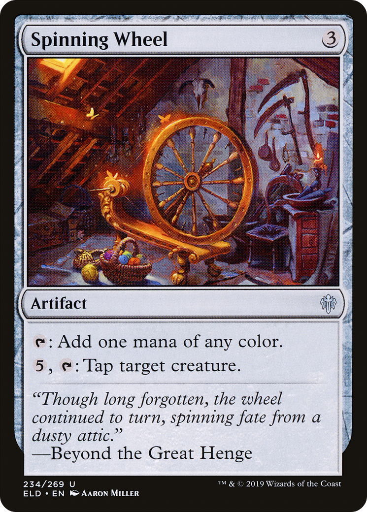 Spinning Wheel (ELD-234) [Throne of Eldraine] MTG Single Wizards of the Coast