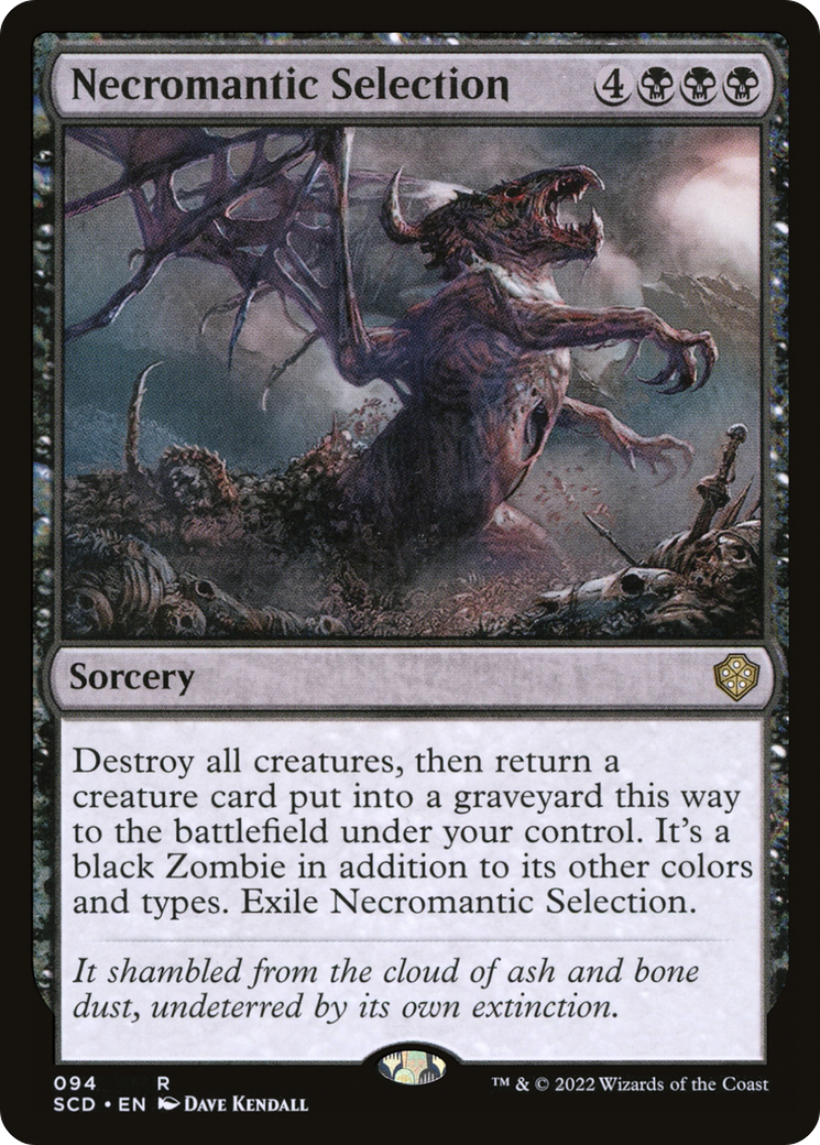 Necromantic Selection (SCD-094) [Starter Commander Decks] MTG Single Wizards of the Coast