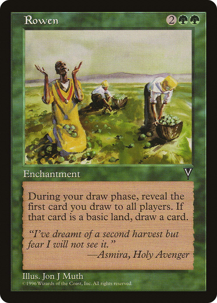 Rowen (VIS-119) [Visions] MTG Single Wizards of the Coast
