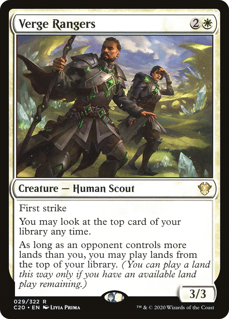 Verge Rangers (C20-029) [Commander 2020] MTG Single Wizards of the Coast