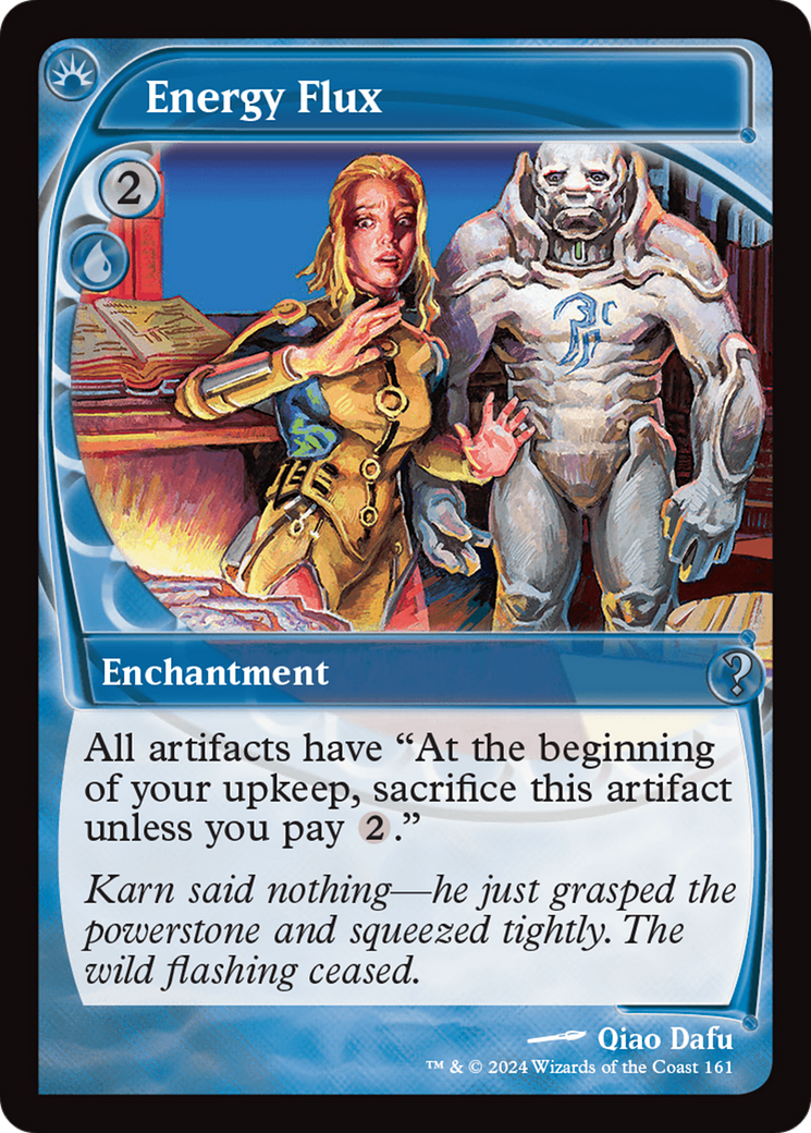 Energy Flux (Future Sight) (MB2-161) [Mystery Booster] Mystery Booster 2 Foil MTG Single Wizards of the Coast