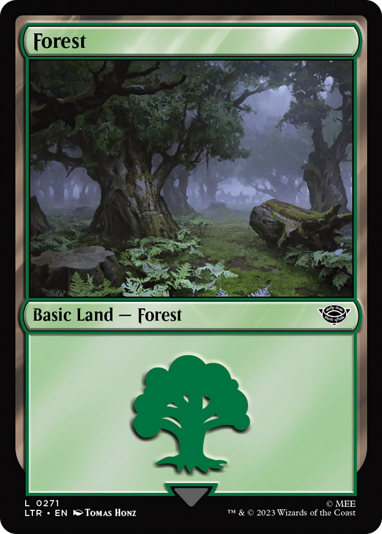 Forest (0271) (LTR-271) [The Lord of the Rings: Tales of Middle-earth] MTG Single Wizards of the Coast