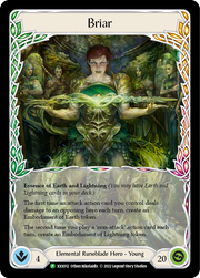Briar // Briar, Warden of Thorns [XXX011/XXX012] (Promo) Flesh And Blood Single Flesh And Blood   