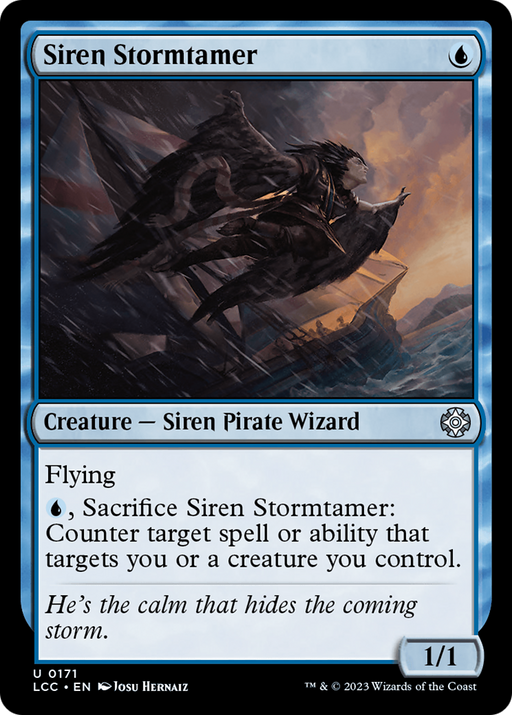 Siren Stormtamer (LCC-171) [The Lost Caverns of Ixalan Commander] MTG Single Wizards of the Coast