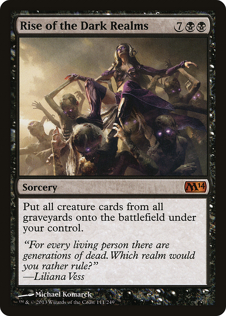 Rise of the Dark Realms (M14-111) [Magic 2014] Foil MTG Single Wizards of the Coast