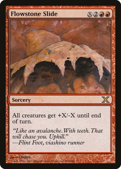 Flowstone Slide (10E-203) [Tenth Edition] MTG Single Wizards of the Coast