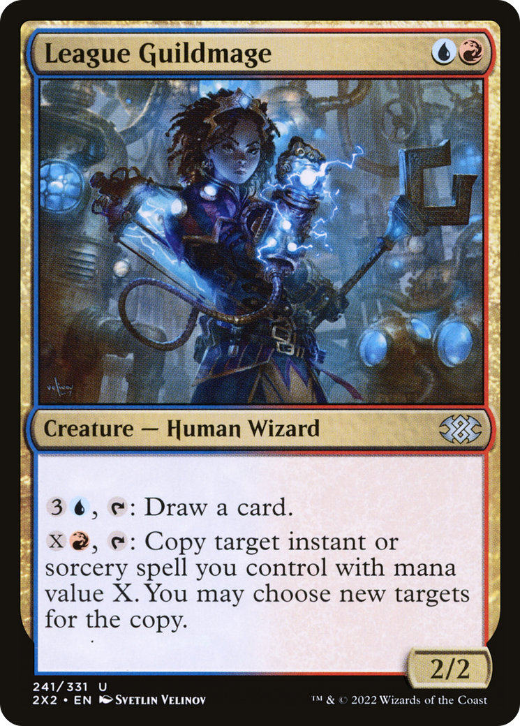 League Guildmage (2X2-241) [Double Masters 2022] Foil MTG Single Wizards of the Coast